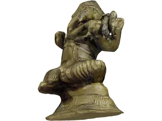 Ganesh 3D Model preview