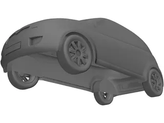 Toyota Yaris Concept (1996) 3D Model preview
