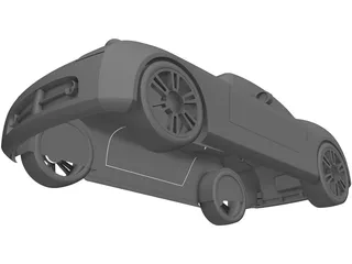 Dodge Razor Concept (2004) 3D Model preview