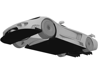 Saleen S7R 3D Model preview