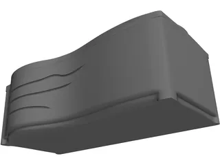 Jacuzzi Bathtub 3D Model preview