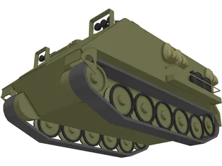 M113 3D Model preview