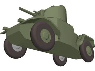 Panhar 178B 3D Model preview