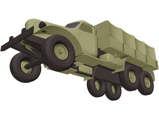 ZIL 157 3D Model preview