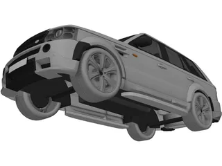 Range Rover Sport Kahn Tuning (2010) 3D Model preview