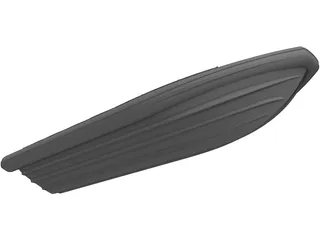 Rib Boat 10 Meter 3D Model preview
