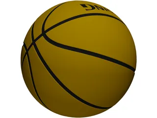 Spalding Basketball 3D Model preview