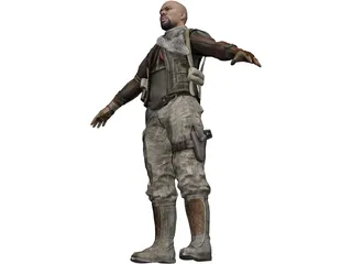 Barnes 3D Model preview