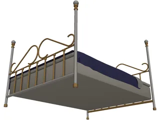 Bed 3D Model preview