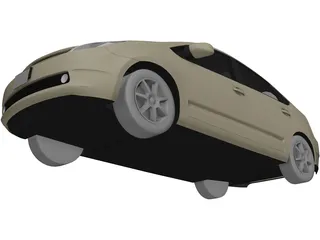 Toyota Prius 3D Model preview