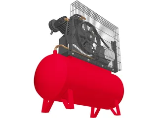 Compressor SENCO 3D Model preview