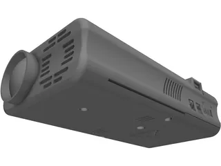P2 Projector 3D Model preview