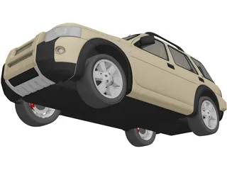 Land Rover Freelander Td4 (2004) 3D Model preview