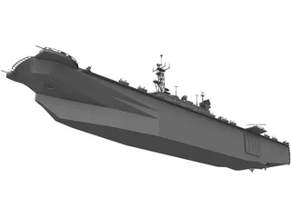 Aircraft Carrier 3D Model preview