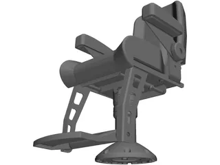 Helm Chair 3D Model preview