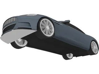Aston Martin Rapide (2010) 3D Model preview