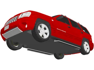 Jeep Grand Cherokee (2006) 3D Model preview