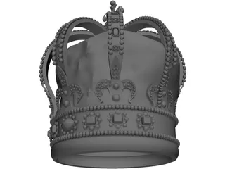 Russian Crown 3D Model preview