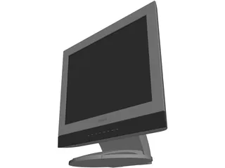 Monitor ViewSonic vx2000 3D Model preview