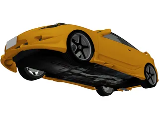 Toyota Celica 3D Model preview
