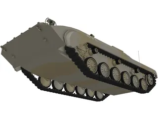 BMP-1 Russia 3D Model preview
