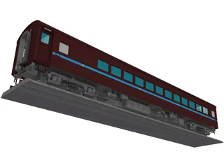 Wagon SW 3D Model preview