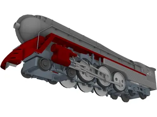 Train New York Central System 3D Model preview