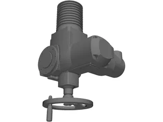 Auma Norm SE Actuator 3D Model preview