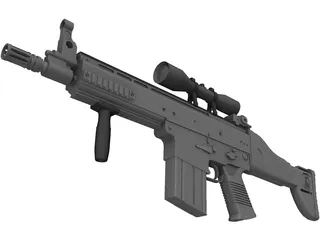 Scar-H 3D Model preview