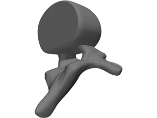 Spine 3D Model preview