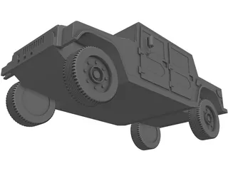 Hummer H1 3D Model preview