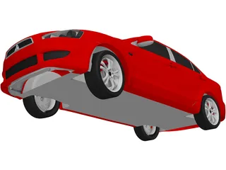 Mitsubishi Lancer (2008) 3D Model preview