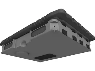 Tectra Getac v100 Laptop 3D Model preview