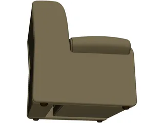 Armchair 3D Model preview