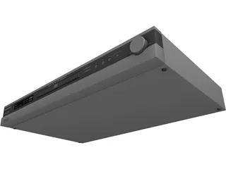 Panasonic DVD Player 3D Model preview