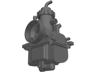 Carburetor Yamaha DT LC 3D Model preview