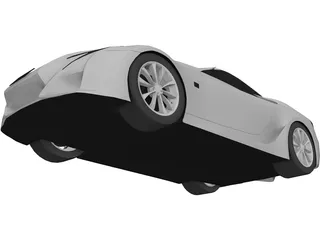 Lexus LFA 3D Model preview