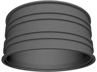 RC Rim Car 3D Model preview