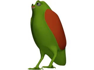 Owl 3D Model preview