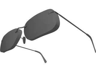 Carbon Glasses 3D Model preview