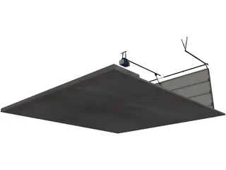Garage Door 3D Model preview