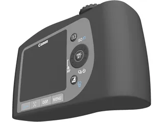 Canon SX120 IS Powershot 3D Model preview