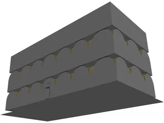 Sponza Atrium 3D Model preview