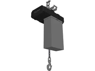 Chainmaster Chainhoist 1000kgs 3D Model preview
