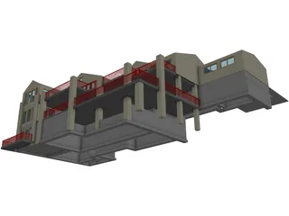 House 3D Model preview