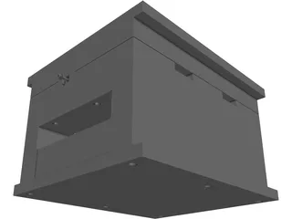 Aluminium Injection Mold 3D Model preview
