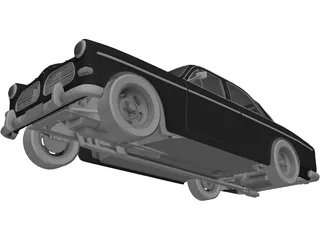 Volvo Amazon (1968) 3D Model preview