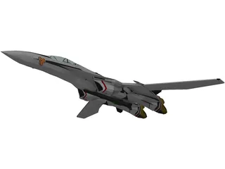 VF-25F 3D Model preview