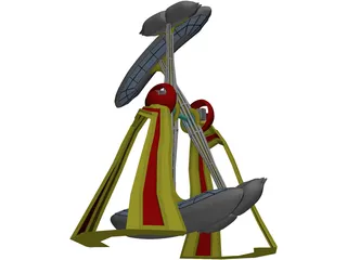 Banana Ride 3D Model preview
