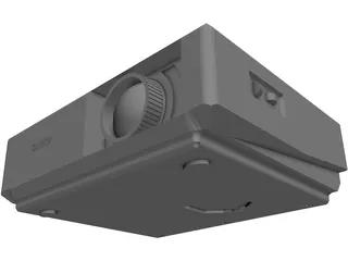 Sanyo Projector 3D Model preview